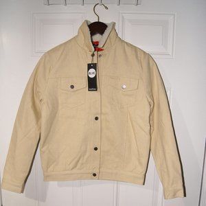 Boohoo Lightweight Tan Jacket - Size 2